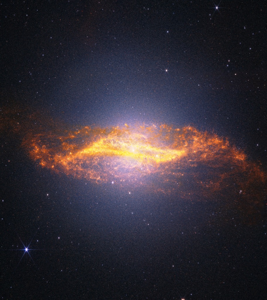 Space galaxy representing limitless scale and intelligence